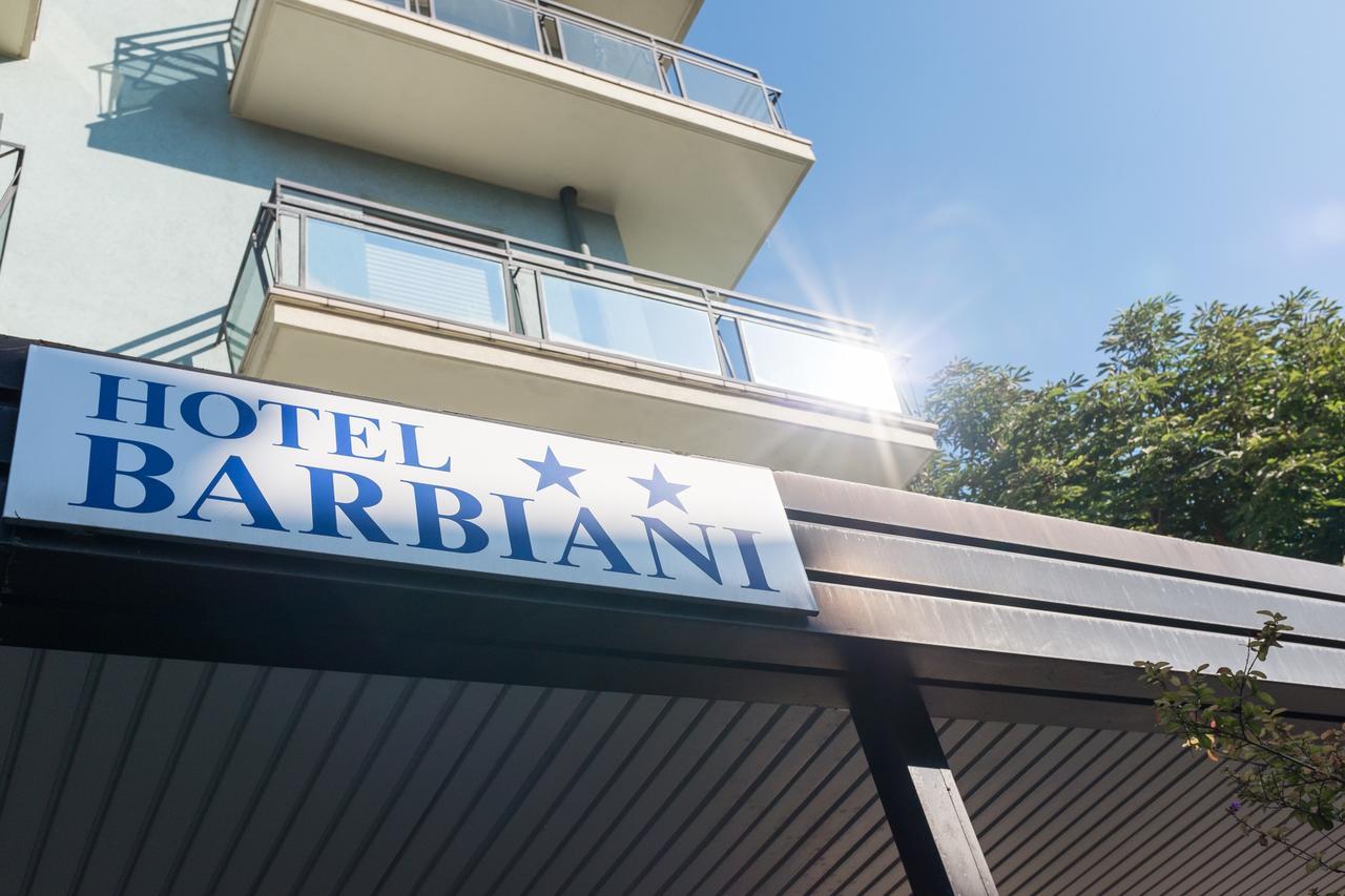 Hotel Barbiani Rimini Exterior photo